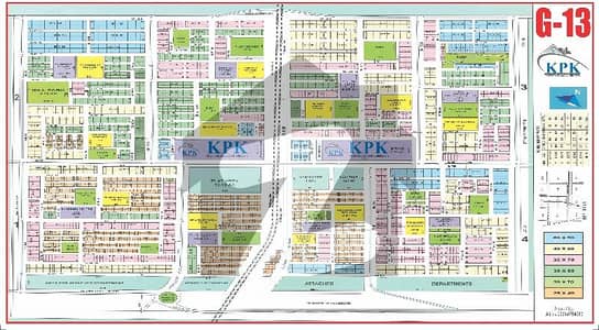 جی ۔ 13 اسلام آباد میں 14 مرلہ رہائشی پلاٹ 6.3 کروڑ میں برائے فروخت۔