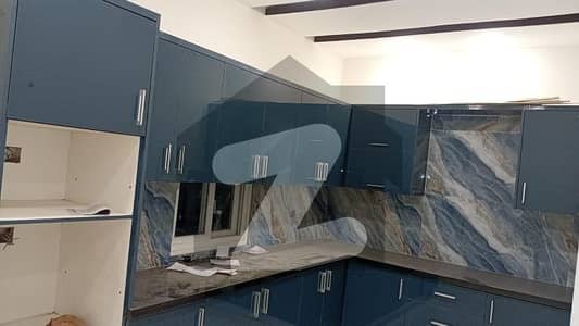 2200sqft 4bd dd ground floor portion separate entrance 60feet wide road pechs block 2 near chase value khalid bin waleed road rent demand 3 lac only for comercial  Maintenance 10k