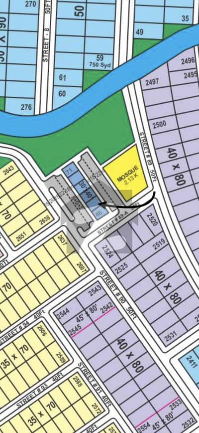 Commercial plot at super investor rate @2.95 Cr in D block sector B17 Islamabad