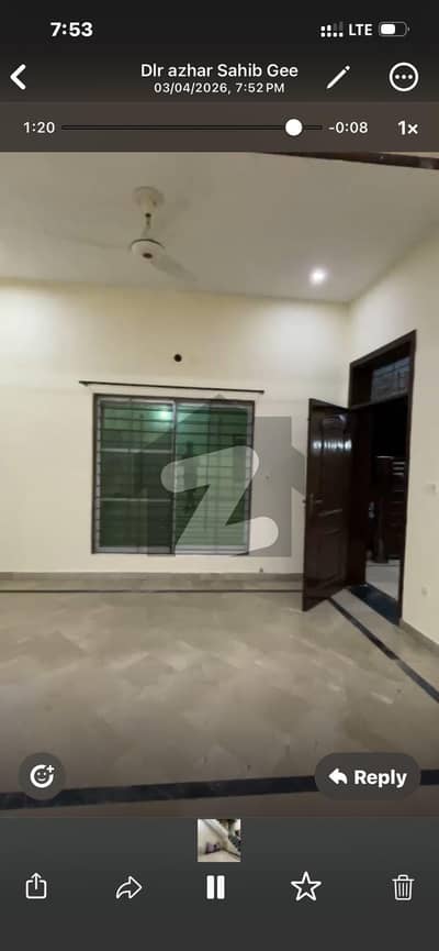 7 Marla Neat And Clean Lower Portion For Rent In Punjab University Town Phase 2 Near Chatri Chowk ,Khayaban E Jinnah Road.