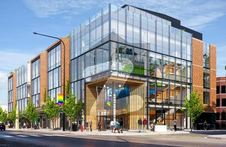 4 Side Corner 5 Story Building For rent 22080 SQFT with Rooftop Available For Software Call Center IT brands food hospital Near Tim Horton Phase 7 bahria town