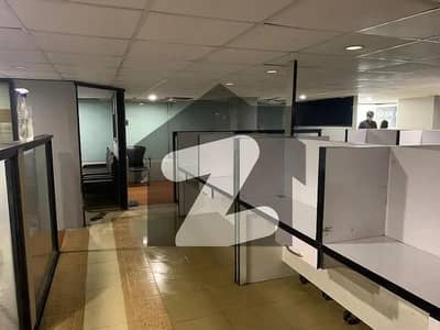 FURNISHED OFFICE IS AVAILABLE ON THE RENT INTHE COMMERCIAL BUILDING AT SHAHRE E