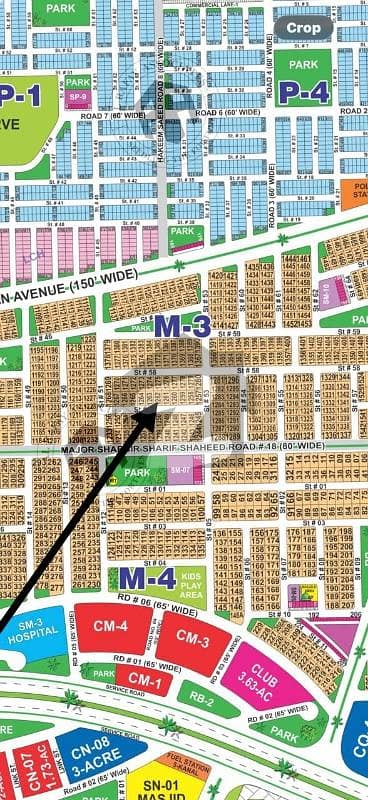 ڈی ایچ اے فیز 1 ۔ سیکٹر ایم ڈی ایچ اے فیز 1,ڈی ایچ اے ڈیفینس,ملتان میں 1 کنال رہائشی پلاٹ 95.0 لاکھ میں برائے فروخت۔