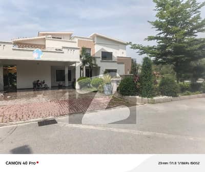 100% ORIGINAL Picture 2 Kanal Like Brand New With Luxury Modern Design With 25kv Solar Most Beautiful Facing Golf Sami Furnished Bungalow For Rent At Prime Location Of DHA Raya Lahore