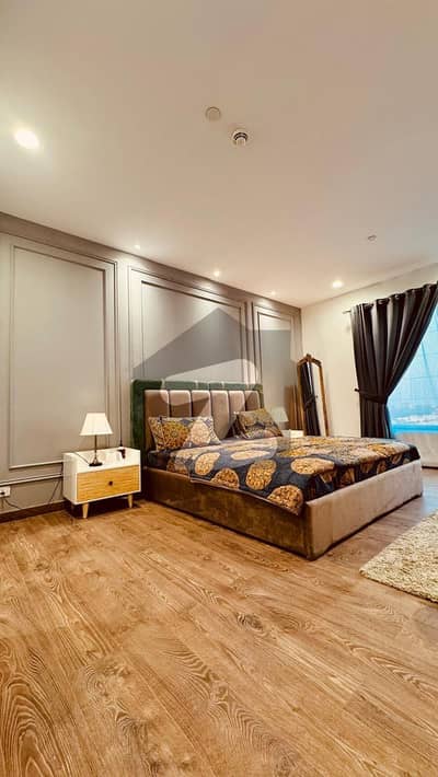 Fully Furnished 1 Bed Apartment For Rent Open View  With Powder Room