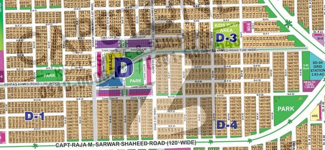 1 Kanal Premium Plot For Sale Sector D, Phase 1 DHA Multan Plot #. . . | Street #26 | Phase 1 | Sector U