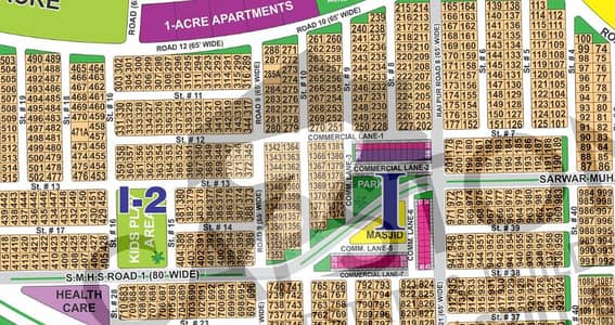 Spacious 1 Kanal Plot Build Your Luxurious Lifestyle Plot Sector I In DHA MULTAN PHASE- 1