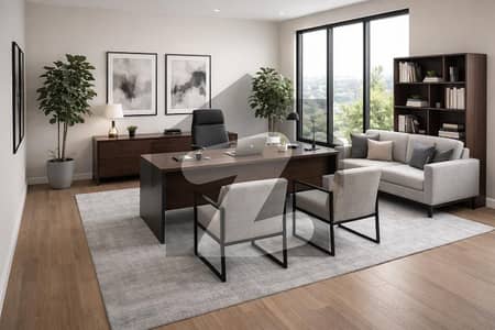 Furnished Seperate Office Room For Rent In Dha 9 Town Available For Rent