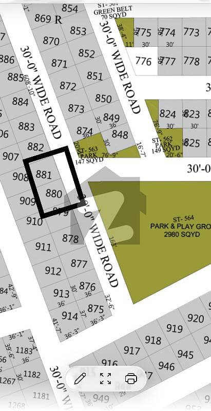 Naya NaZimabad Block M Prime Location Plot Park Face Near Get For Sale ...