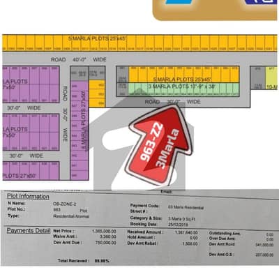 3 Marla Overseas File For Sale.