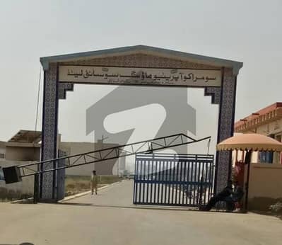 سومرا سوسائٹی سکیم 33,کراچی میں 1 کنال رہائشی پلاٹ 9.5 کروڑ میں برائے فروخت۔