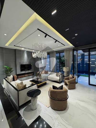 Lift, Full Basement Full Furnished 1 Kanal With Swimming Pool Home Theater Bungalow For Sale