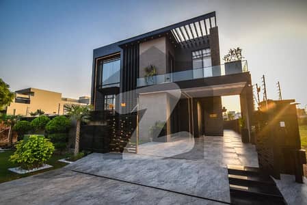 Reasonable Price Near Dolmin mall One Kanal Brand New Modern Design House