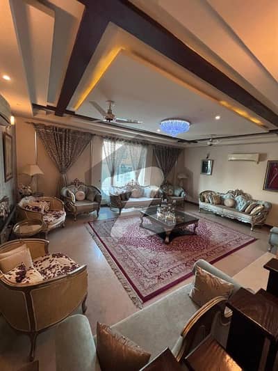 10 Marla Fully Furnished House For Rent in bahria Town Lahore.
