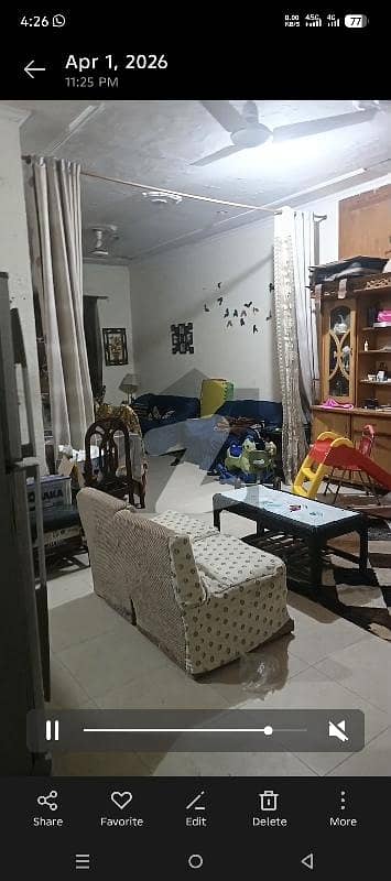 5 Marla Lower Portion In Johar Town For rent At Good Location