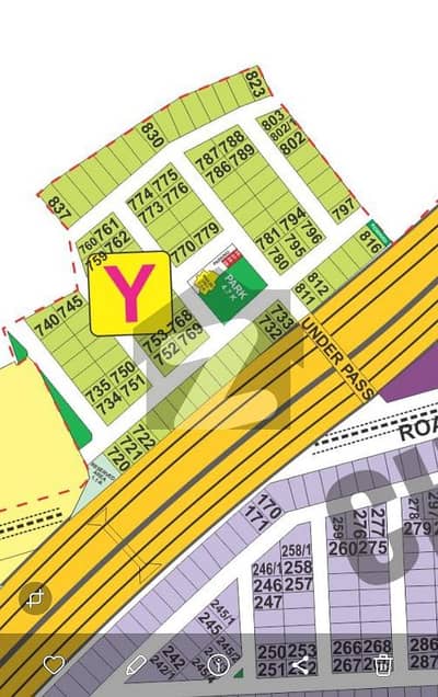 HOT LOCATION 100FT ROAD 1Kanal PLOT FOR SALE HOT LOCATION 100FT ROAD 1Kanal PLOT FOR SALE