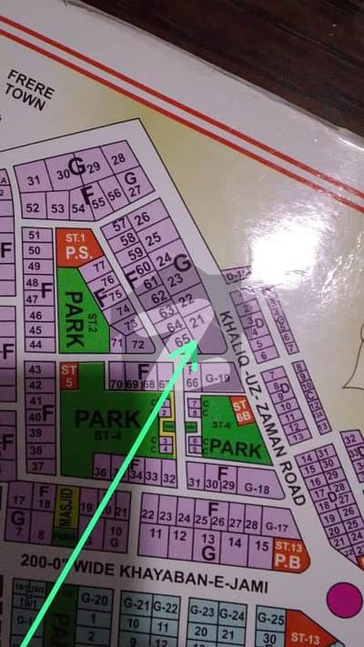 کلفٹن ۔ بلاک 8 کلفٹن,کراچی میں 14 مرلہ کمرشل پلاٹ 55.0 کروڑ میں برائے فروخت۔