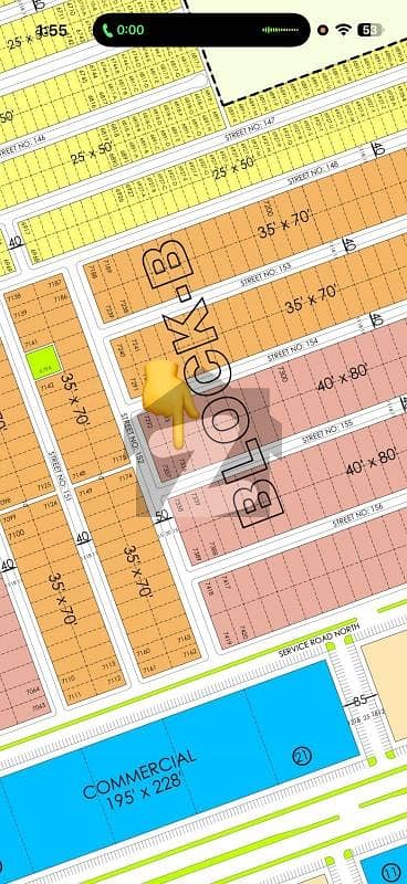 Residential Plot Of 3200 Square Feet Is Available For sale In Faisal Hills - Block B