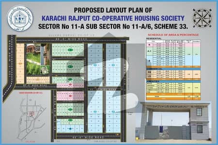 400 Gaz Plot for Sale in Karachi Rajput Cooperative Housing Society Demand 1 Crore 15 Lac (Bank loan applicable)