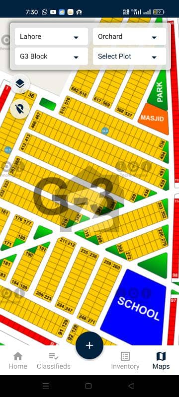 بحریہ آرچرڈ فیز 4 ۔ بلاک جی 3 بحریہ آرچرڈ فیز 4,بحریہ آرچرڈ,لاہور میں 10 مرلہ رہائشی پلاٹ 85.0 لاکھ میں برائے فروخت۔