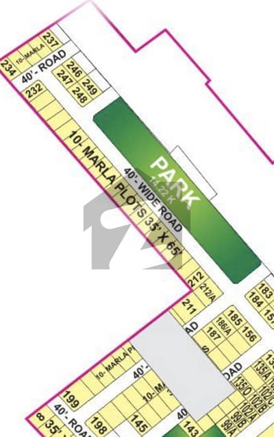 Plot # 223 Gvr phase 2, facing Park adc 10 marla