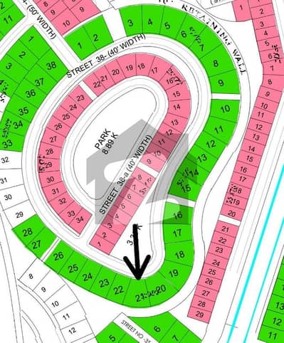 ڈی ایچ اے فیز 6 - سیکٹر بی3 ڈی ایچ اے ڈیفینس فیز 6 ,ڈی ایچ اے ڈیفینس,اسلام آباد میں 1 کنال رہائشی پلاٹ 1.49 کروڑ میں برائے فروخت۔