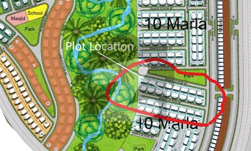 کیپیٹل اسمارٹ سٹی اوورسیز کیپٹل سمارٹ سٹی,راولپنڈی میں 10 مرلہ رہائشی پلاٹ 55.25 لاکھ میں برائے فروخت۔