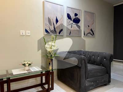 Full Luxury Furnished One Bedroom Apartment For Rent In Bahria Town Sector E