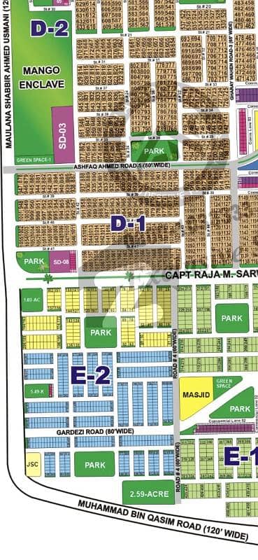 3. Plot #. . in Sector D Peaceful Location & Ideal for Home Construction