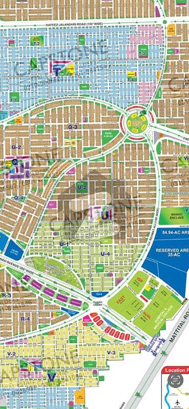 1 kanal Marla Hot Location Plot in U Sector for sale