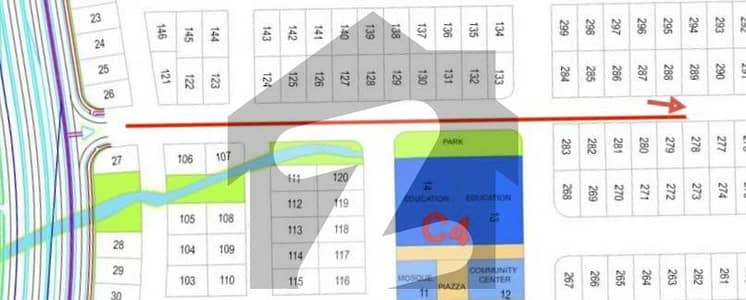 DHA City 12B On Central Drive 500 Yds