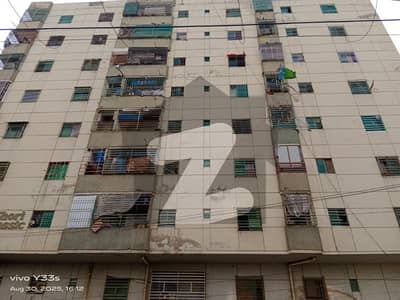 1 BED + 1 LOUNCH FLAT FOR SALE IN NEW BUILDING GHOURI CLASSIC APARTMENT NORTH KARACHI
