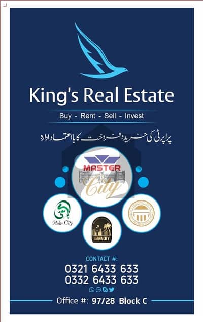 Buy Your Ideal 5 Marla Residential Plot In A Prime Location Of Master City Housing Scheme