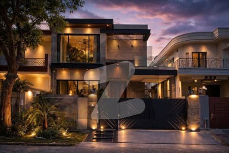 10 MARLA BRAND NEW MODERN FULLY FURNISHED HOUSE NEAR TO PARK DHA PHASE 4 GOLDCREST MALL