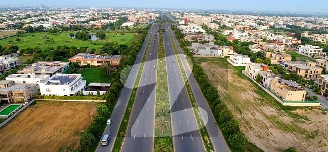 DHA Phase 8 Ex Park View 2+2 Kanal Pair Plot For Sale E Block Main 200ft Road Prime Location