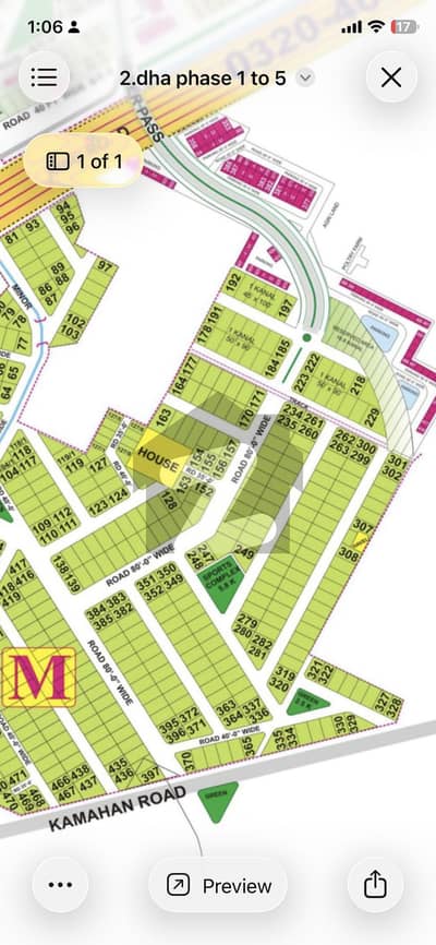 ڈی ایچ اے فیز 5 - بلاک ایم ڈی ایچ اے فیز 5,ڈیفنس (ڈی ایچ اے),لاہور میں 1 کنال رہائشی پلاٹ 4.2 کروڑ میں برائے فروخت۔ ڈی ایچ اے فیز 5 - بلاک ایم ڈی ایچ اے فیز 5,ڈیفنس (ڈی ایچ اے),لاہور میں 1 کنال رہائشی پلاٹ 4.2 کروڑ میں برائے فروخت۔