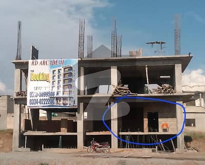 200 sqft CORNER shop on ground floor