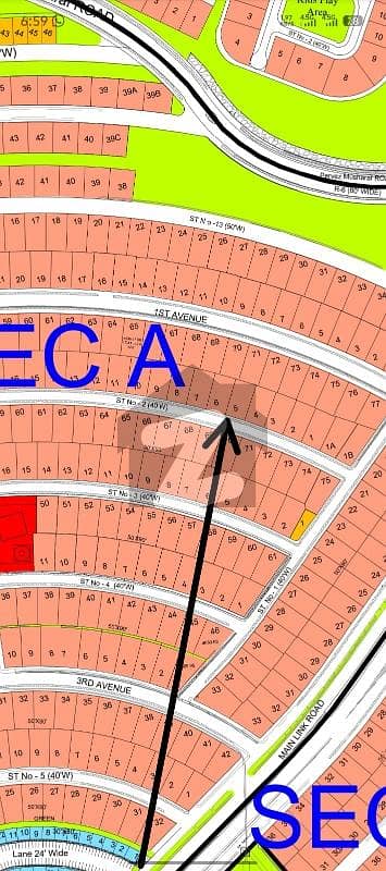 ڈی ایچ اے فیز 4 - سیکٹر اے ڈی ایچ اے ڈیفینس فیز 4,ڈی ایچ اے ڈیفینس,اسلام آباد میں 1 کنال رہائشی پلاٹ 2.9 کروڑ میں برائے فروخت۔