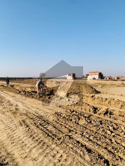 10 Marla Main Boulevard On Ground Plot Ground Level C Block Location All Dues Paid Plot