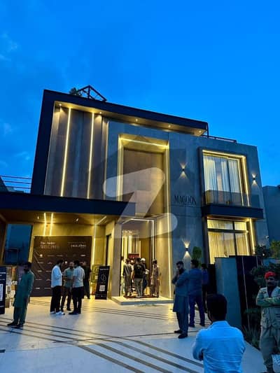 1 Kanal Modern Design Fully Furnished Full Basement Swimming Pool Home Theatre Roof Top Designed With Lift Is Available In The Best Block Of DHA Phase 6 Lahore.