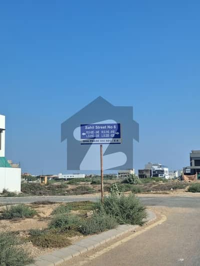 500 Sq Yards 3 Side Corner Plot for Sale in DHA Phase 8 Extension Prime Location