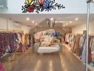 8 Marla Hot Location Ground Mezzanine Shop For Rent Y Block Main Commercial Hub DHA Phase 3 Lahore