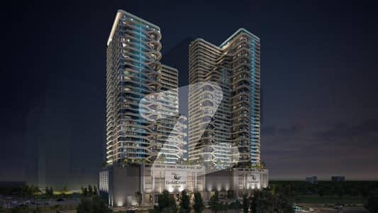 Luxury One Bed Sea Facing Apartment For Sale At Gold Crest Tower 2 New Booking Available ,5 Years Payment Plan, Easy Installment Plan, Confirm Price Raise,Visit Possible , Work Started