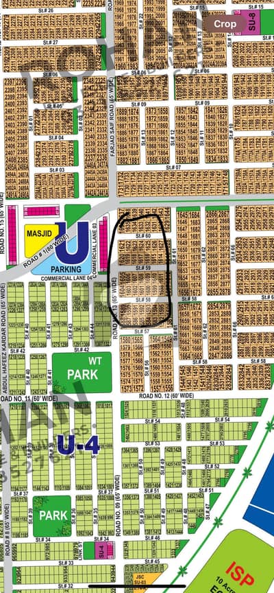 ڈی ایچ اے فیز 1 ۔ سیکٹر یو ڈی ایچ اے فیز 1,ڈی ایچ اے ڈیفینس,ملتان میں 1 کنال رہائشی پلاٹ 54.0 لاکھ میں برائے فروخت۔