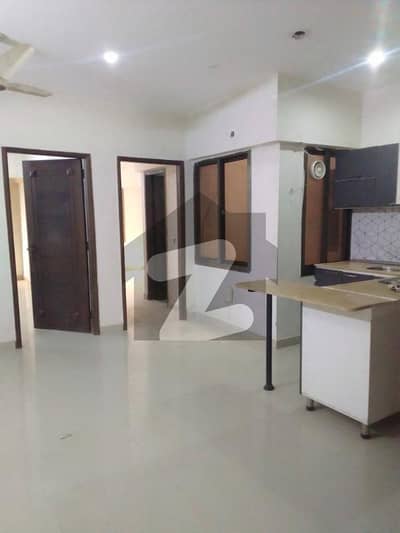 Apartment for rent 2 bed drawing dining 1050 sq feet DHA phase 5 badar commercial Karachi