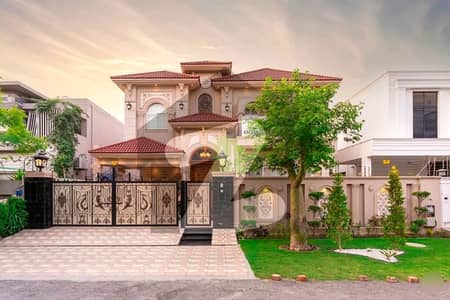 ONE KANAL SPANISH FAISAL RASOOL DEGSIN LUXURY DESIGN HOUSE FOR SALE AT A VERY HOT LOCATION NEAR DEFENCE RAYA GOLF CLUB