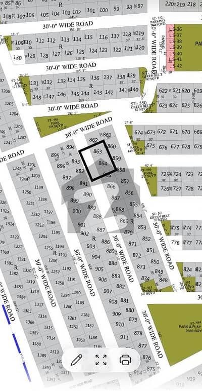 نیا ناظم آباد ۔ بلاک ایم نیا ناظم آباد,کراچی میں 5 مرلہ رہائشی پلاٹ 1.6 کروڑ میں برائے فروخت۔