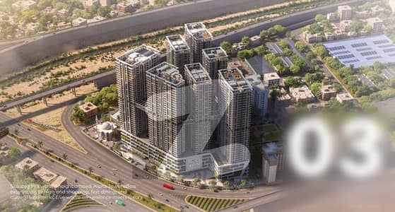 راشد منہاس روڈ کراچی میں 2 کمروں کا 5 مرلہ فلیٹ 1.5 کروڑ میں برائے فروخت۔