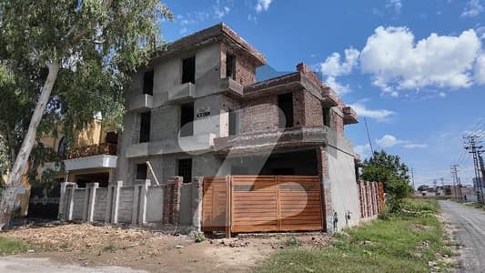 Chinar bagh 10marla corner grey structure house