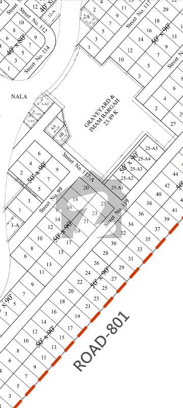 جی ۔ 14/3 جی ۔ 14,اسلام آباد میں 1 کنال رہائشی پلاٹ 4.35 کروڑ میں برائے فروخت۔